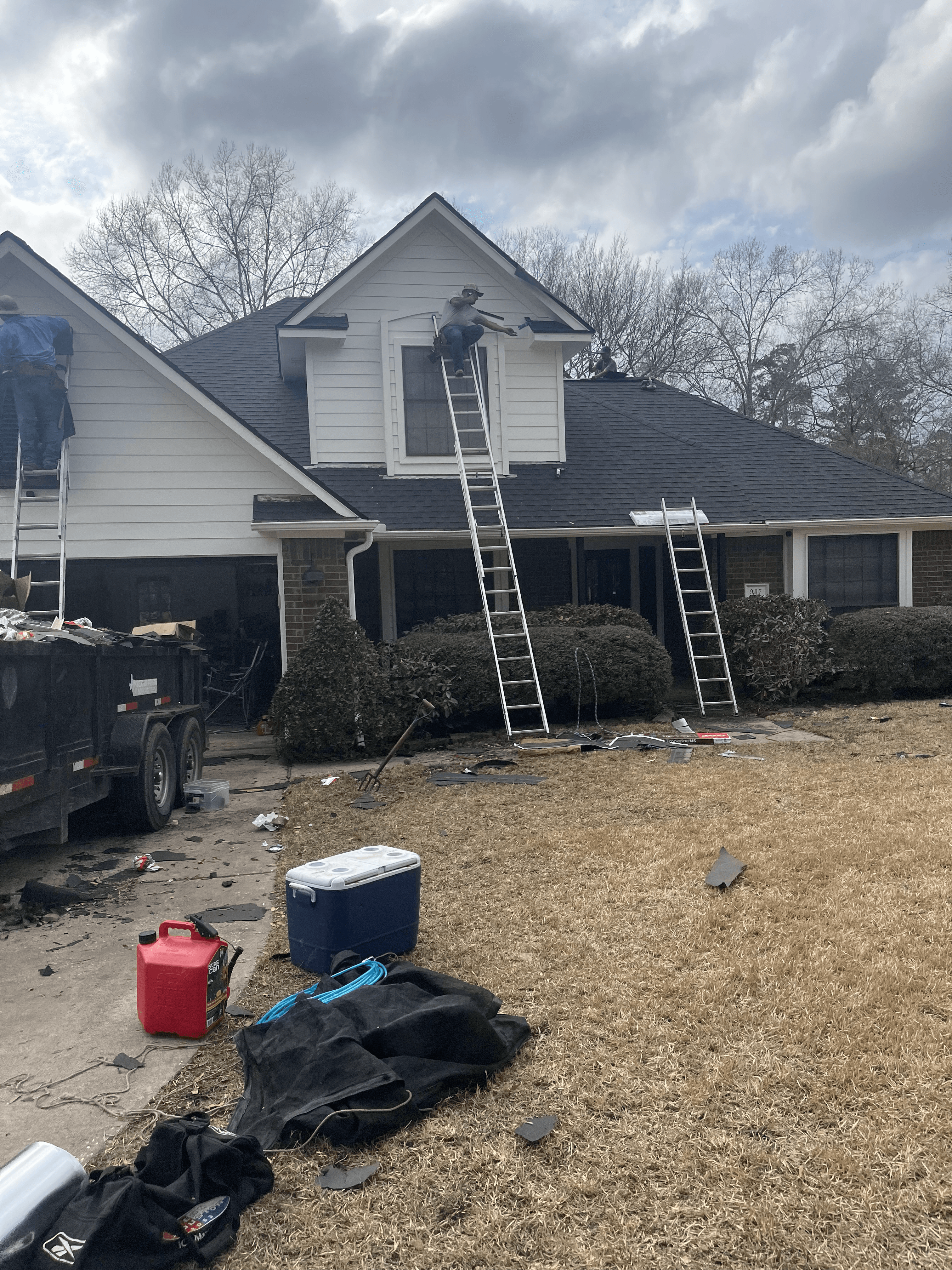 After - Roof replacement project